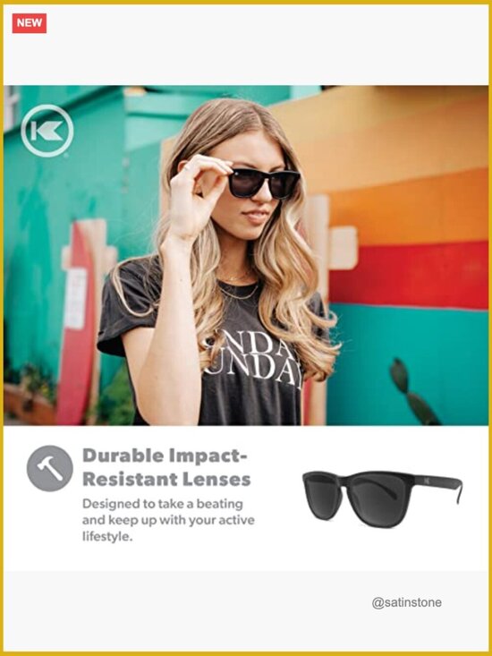 Polarized Sunglasses with UV400 Protection, Polycarbonate Frame main image 7